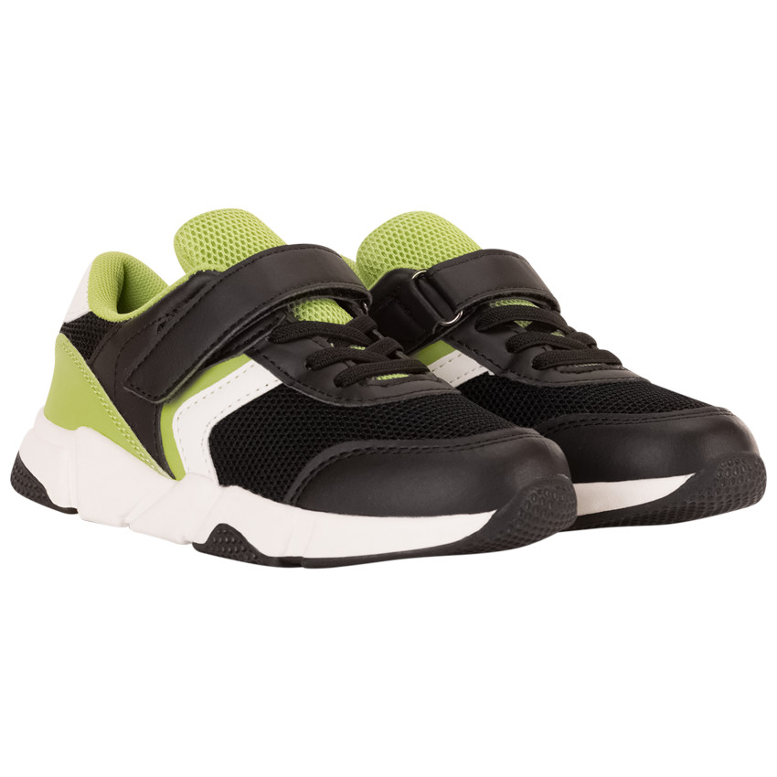 Sneakers met elastische veters en velcro voor jongens 