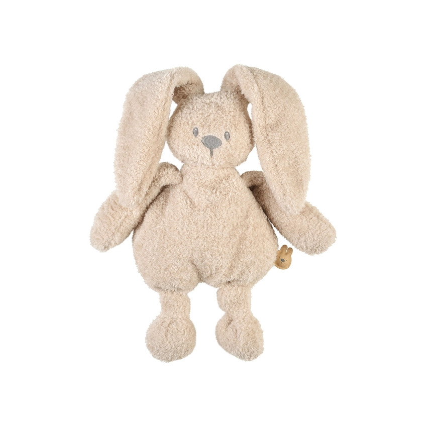 Peluche Lapin Teddy - Sable - 36 cm 