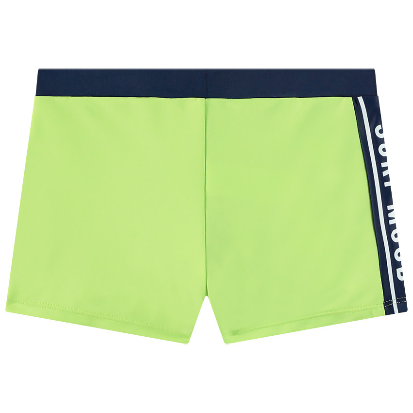 Boxer de bain avec bande printée pour garçon 
