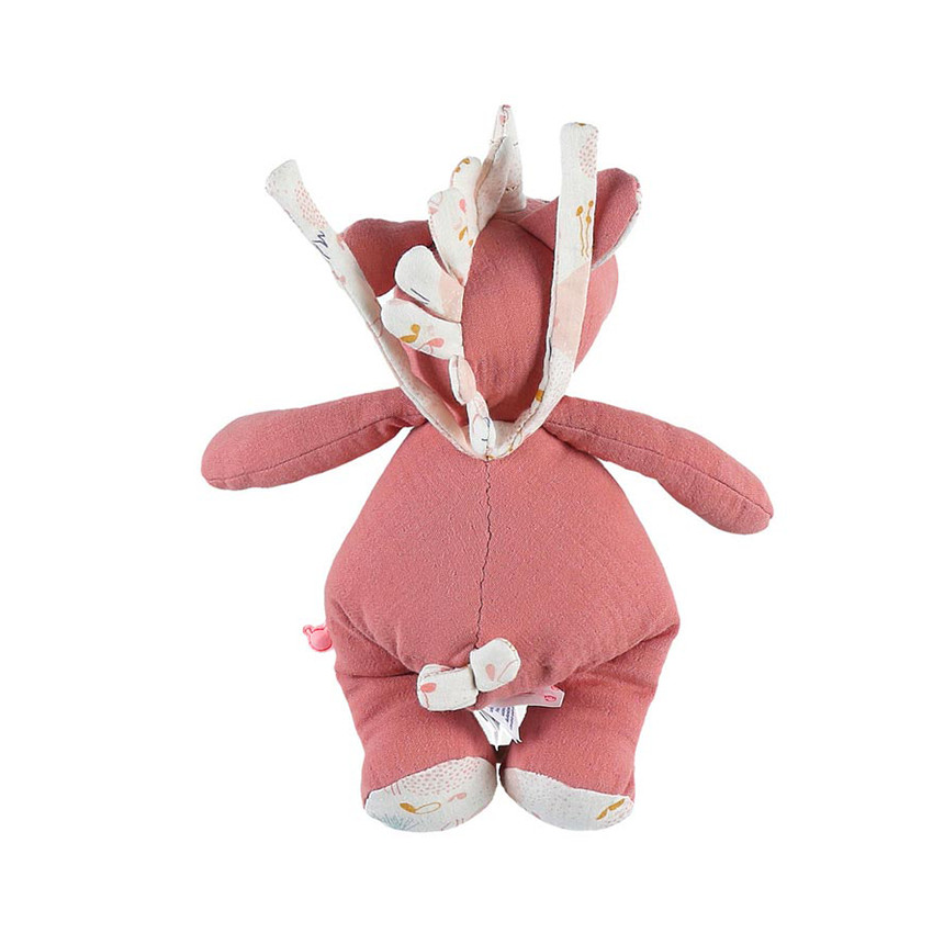 Peluche musicale Lina & Joy en mousseline 