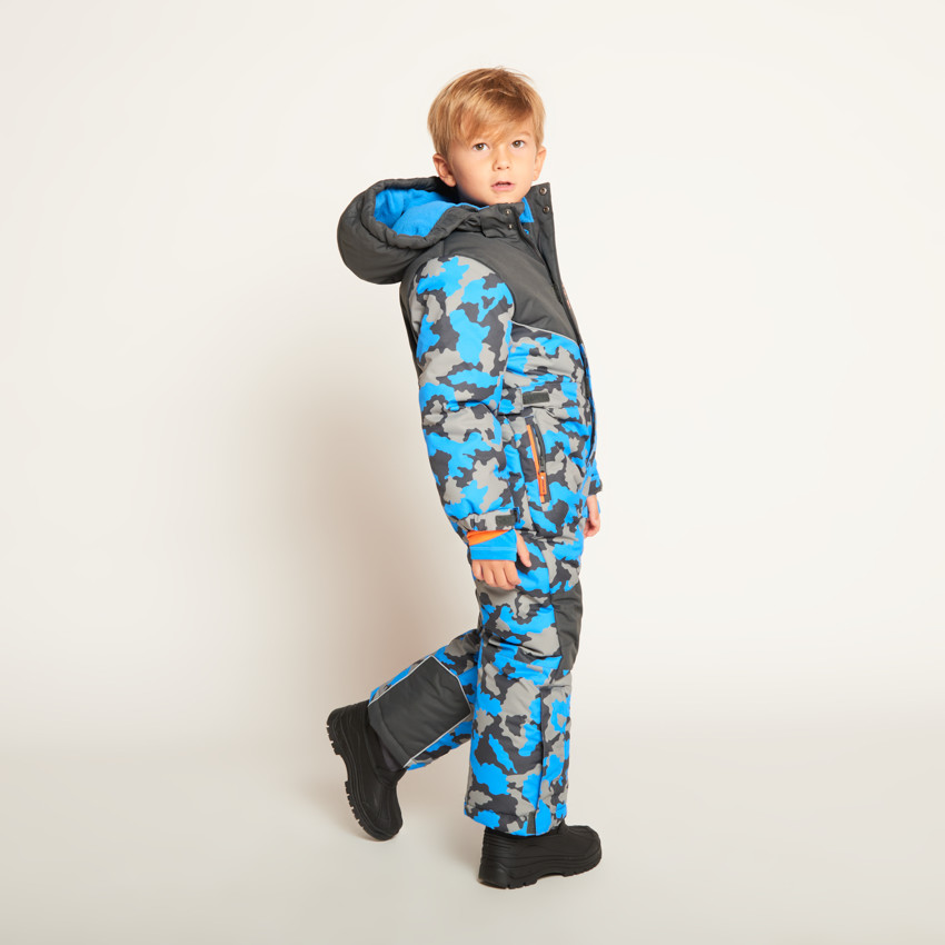 Skipak met camouflageprint voor jongens 