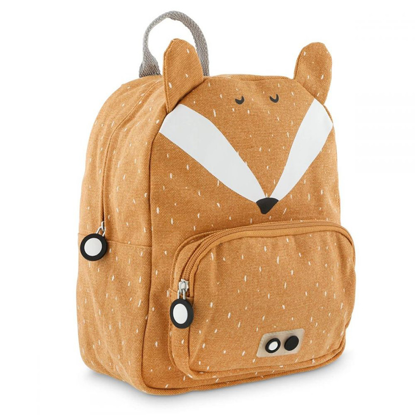 Sac à dos bébé en coton - Mr. Fox 