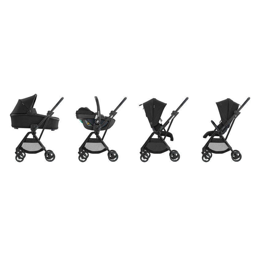 Poussette compacte Leona - Essential Black 