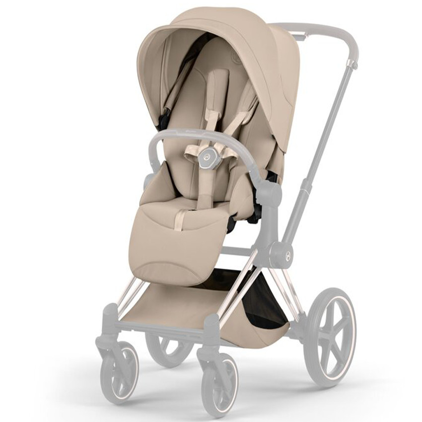 Zitbekleding kinderwagen Priam/e-Priam-Style Collection Cozy Beige 