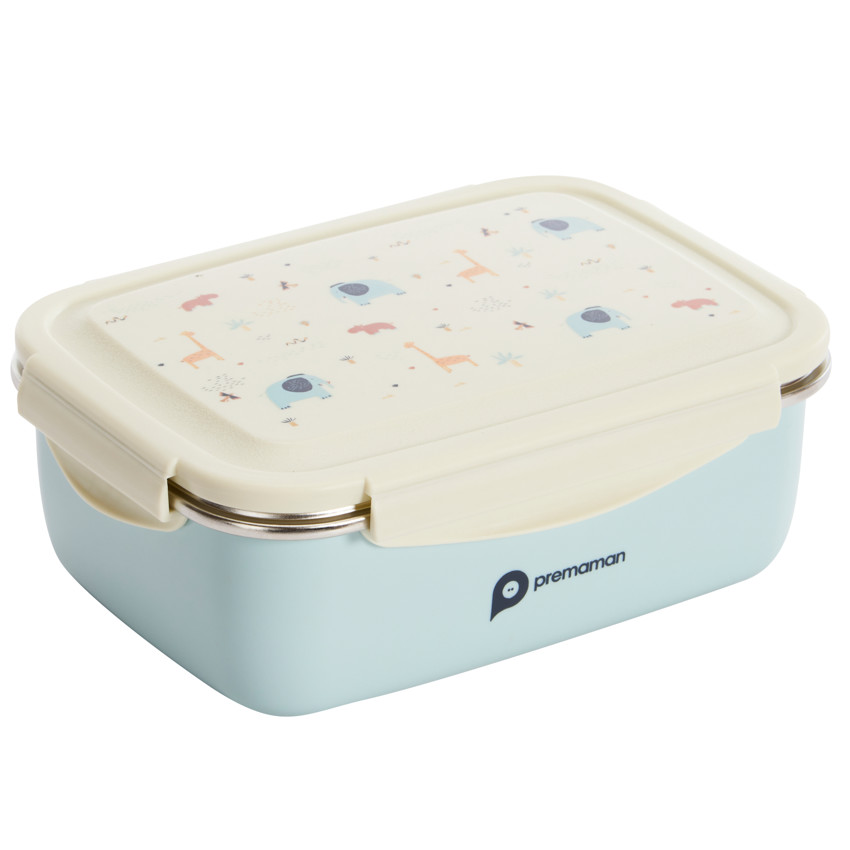 Lunch box en métal 850 ml Savane 