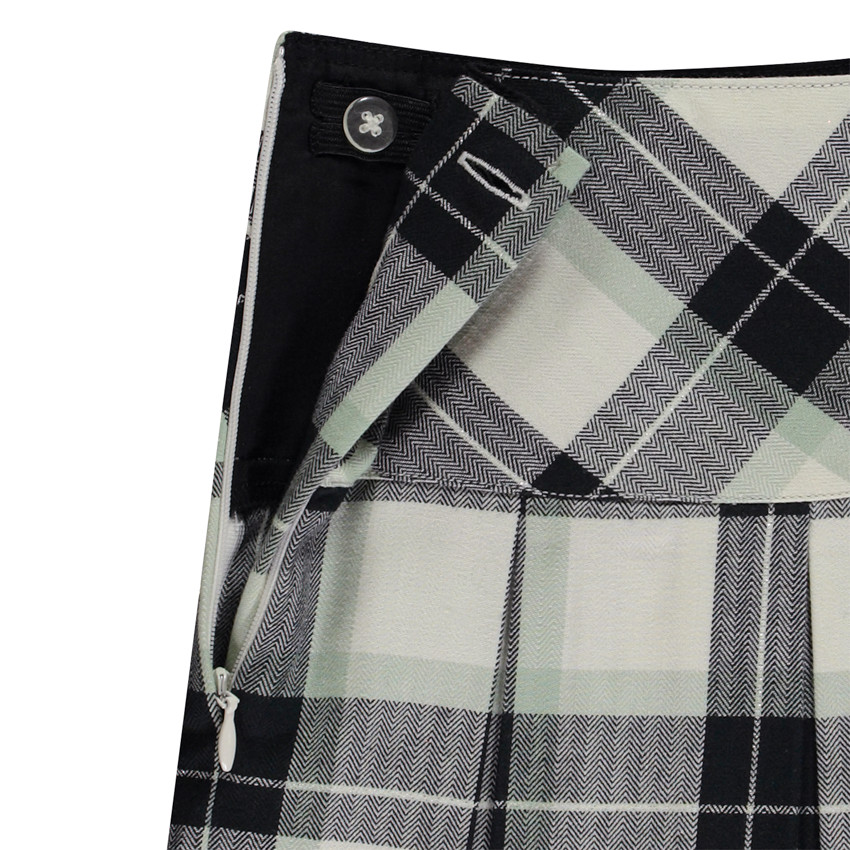 Rok met plooien en ringen voor meisjes 