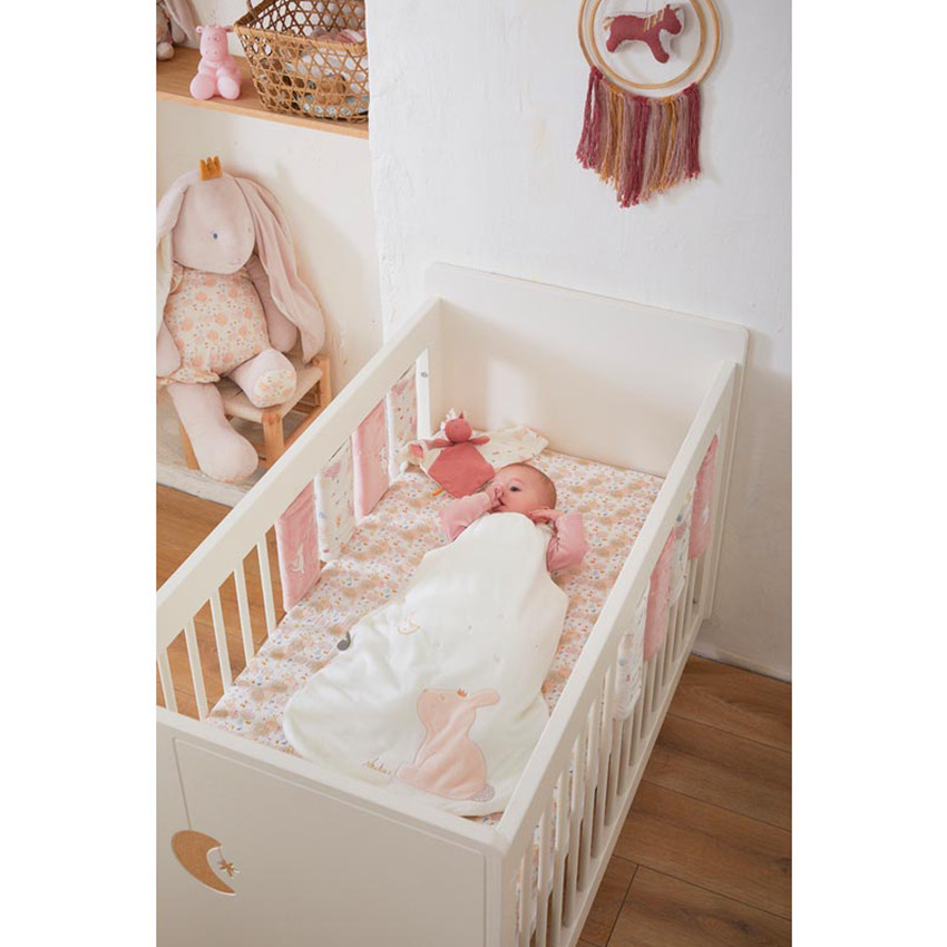 Set de 8 protège barreaux en veloudoux Lina & Joy 