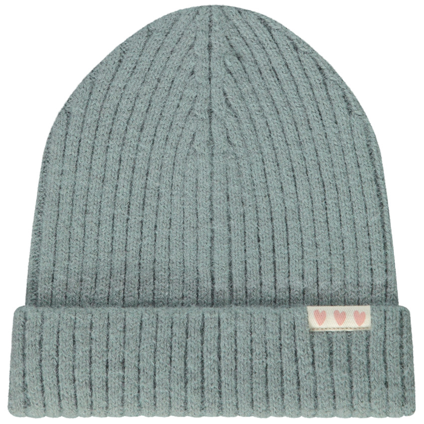 Bonnet côtelé uni fille 
