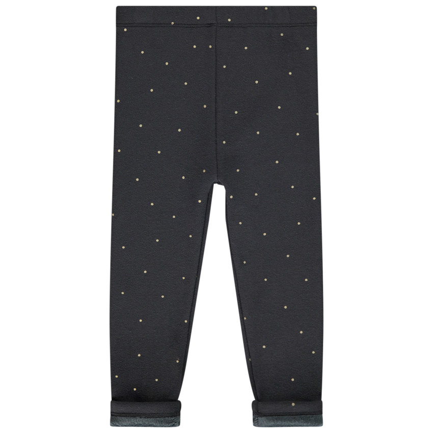 Caleçon in jersey met stippen voor meisjes 
