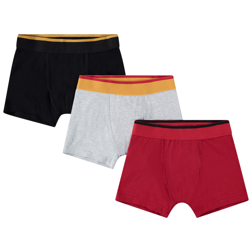 Set van 3 boxershorts met logo