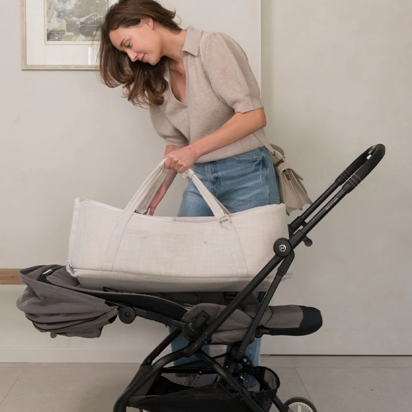 Couffin nomade Nest'n Go beige 