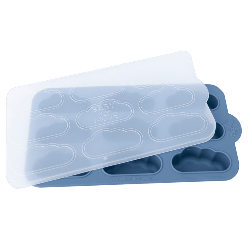 Vriesschaal voor Moedermelk en Voeding Yummy Tray Denim 