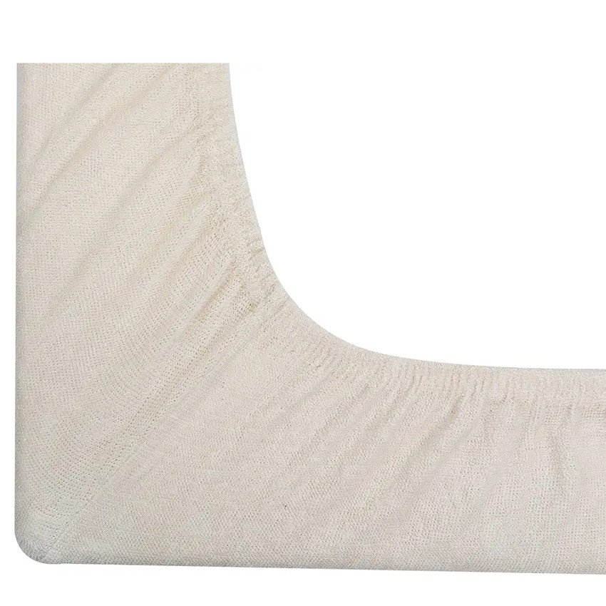 Lot de 2 housses pour matelas à langer - Sable/Caramel - 50x70 cm 
