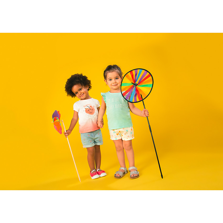 Set van 2 shorts voor meisjes 