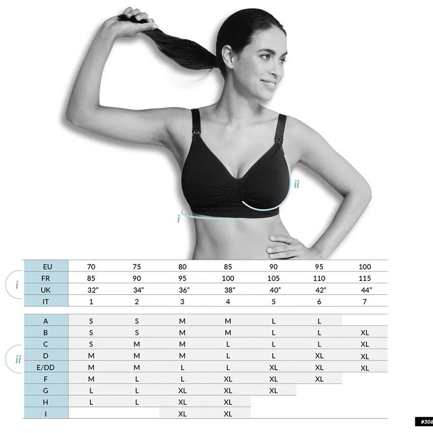 S - Soutien-gorge d'allaitement sans coutures - Deluxe Bleu/rose 