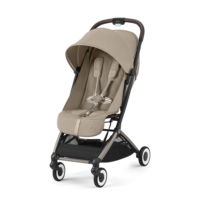 Poussette ultra-compacte Orfeo taupe/almond beige 