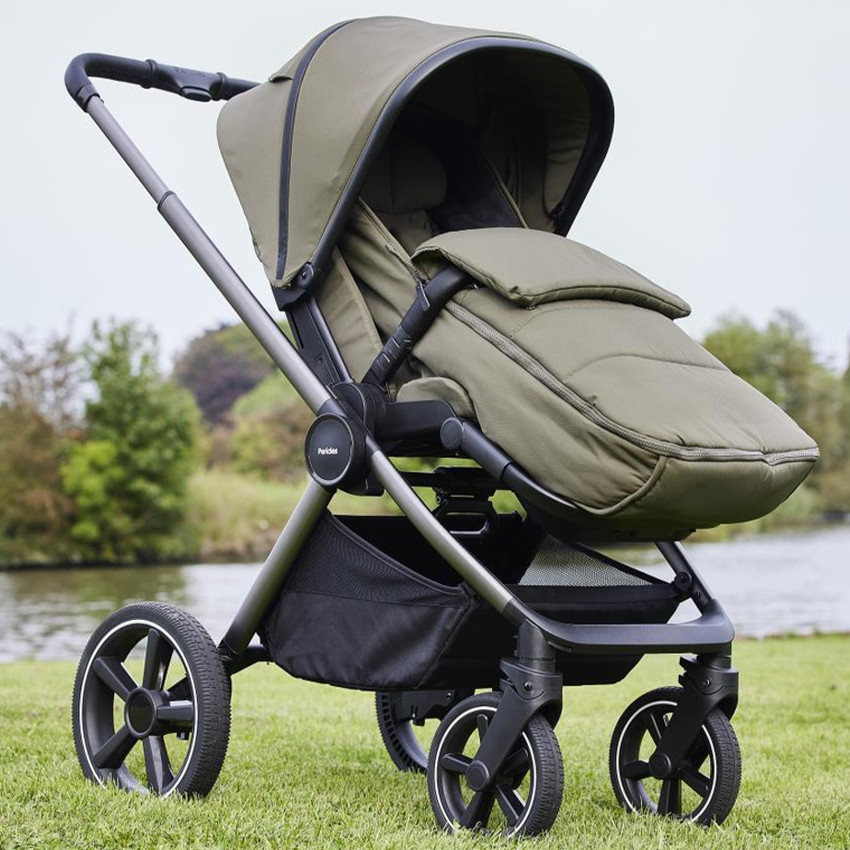 Chancelière poussette chaud Black 