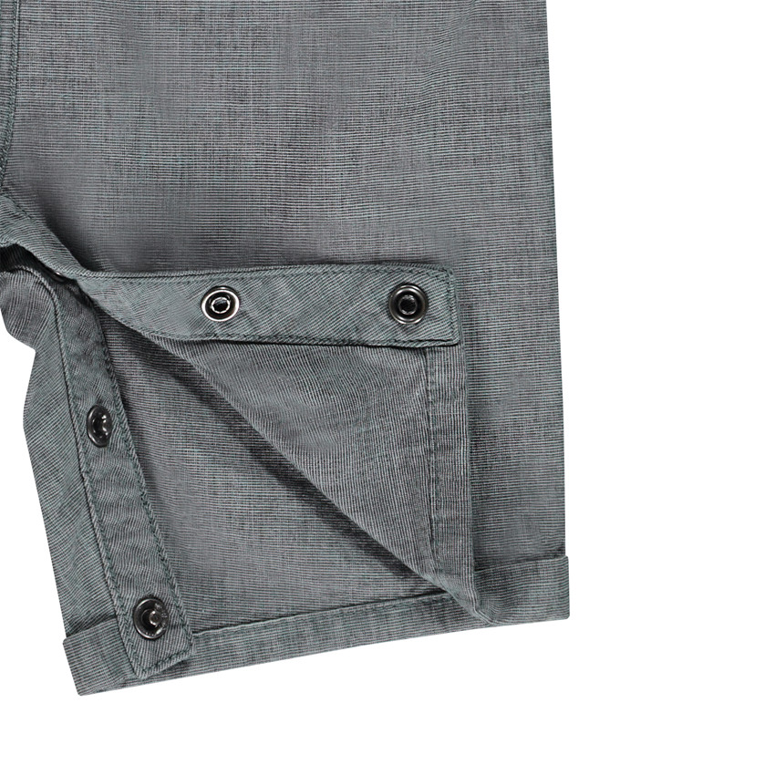 Korte salopette met palmborduren voor babyjongen 