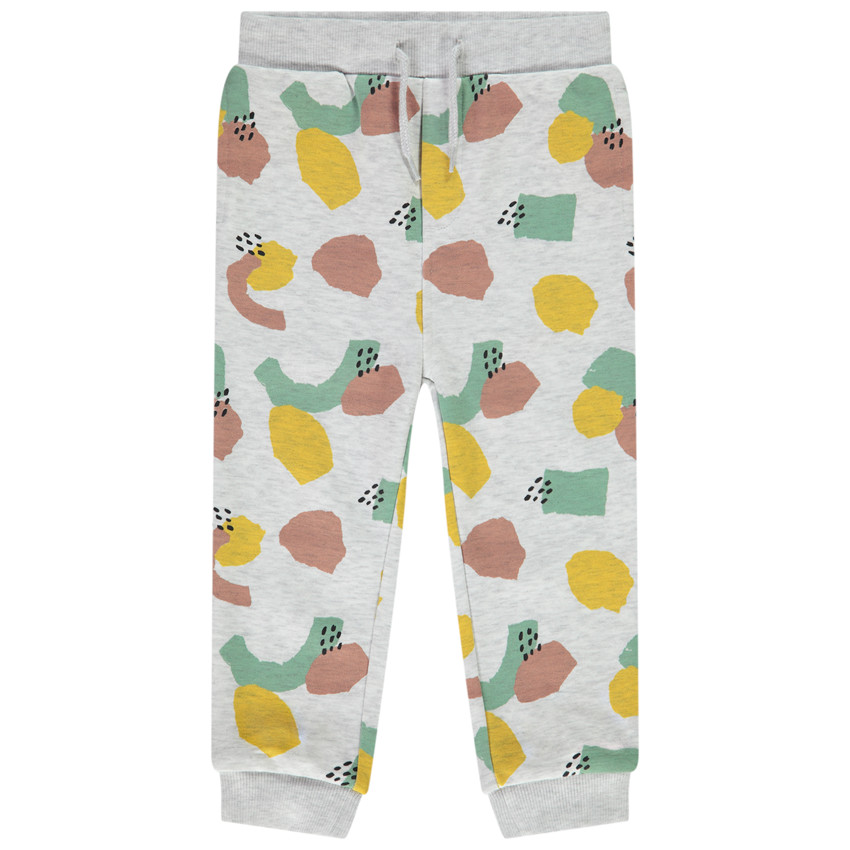 Pantalon de jogging imprimé abstrait pour bébé garçon 