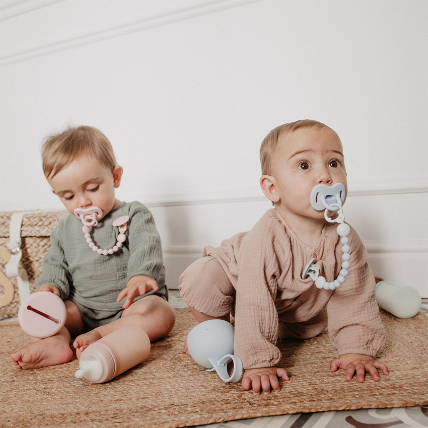 Sucette silicone Colour Essence SX Pro 6-18M Smoothie bleu 