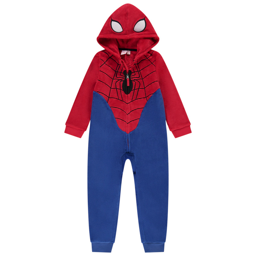 Surpyjama en sherpa Spiderman 