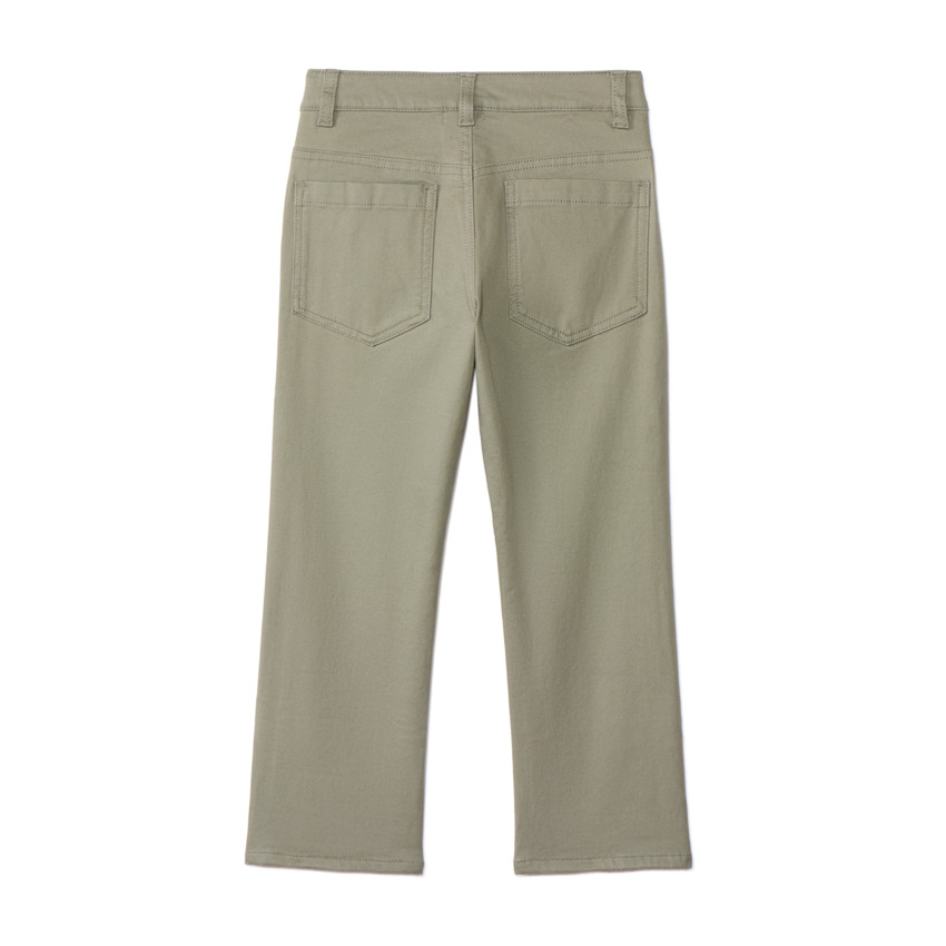 Pantalon en toile unie doublée garçon 