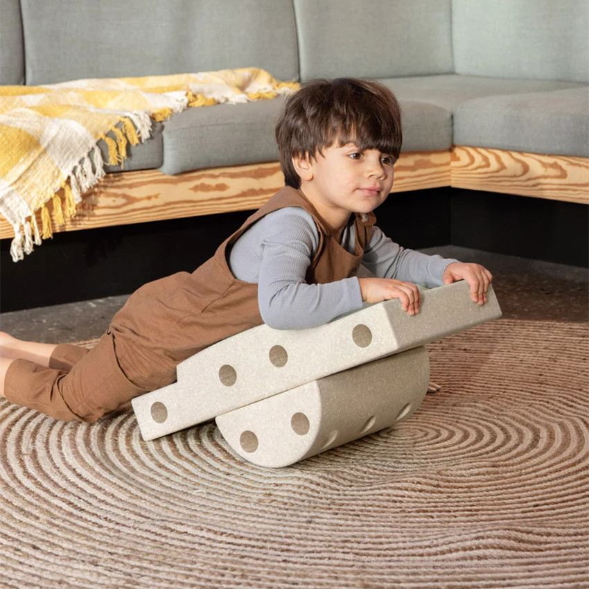 Bouw Curiosity Set – Sand Grey / Honey Yellow 