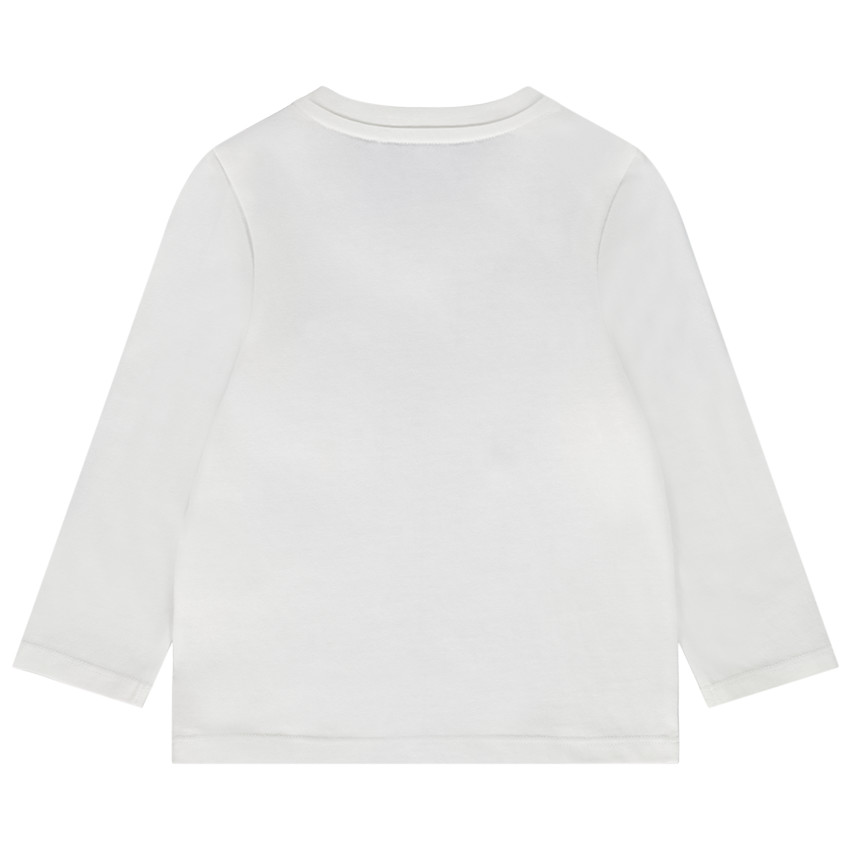 T-shirt met lange pofmouwen print bergen voor baby jongen 