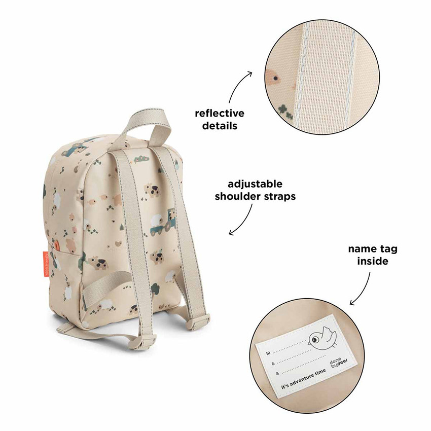 Rugzak klein 4L Tiny Trails Zand 