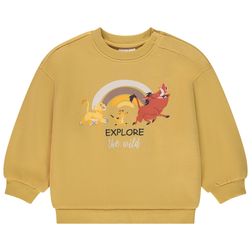 Sweat oversize print Le Roi Lion Disney pour bébé garçon 
