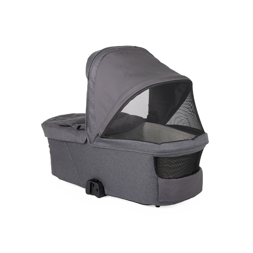 Kinderwagen Trio Bellagio Recline Zwart Satijn 
