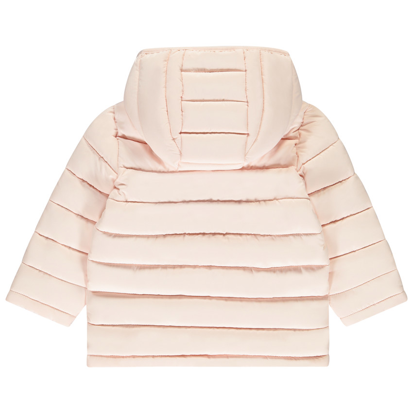 Doudoune fine en toile matelassée uni pour bébé fille 