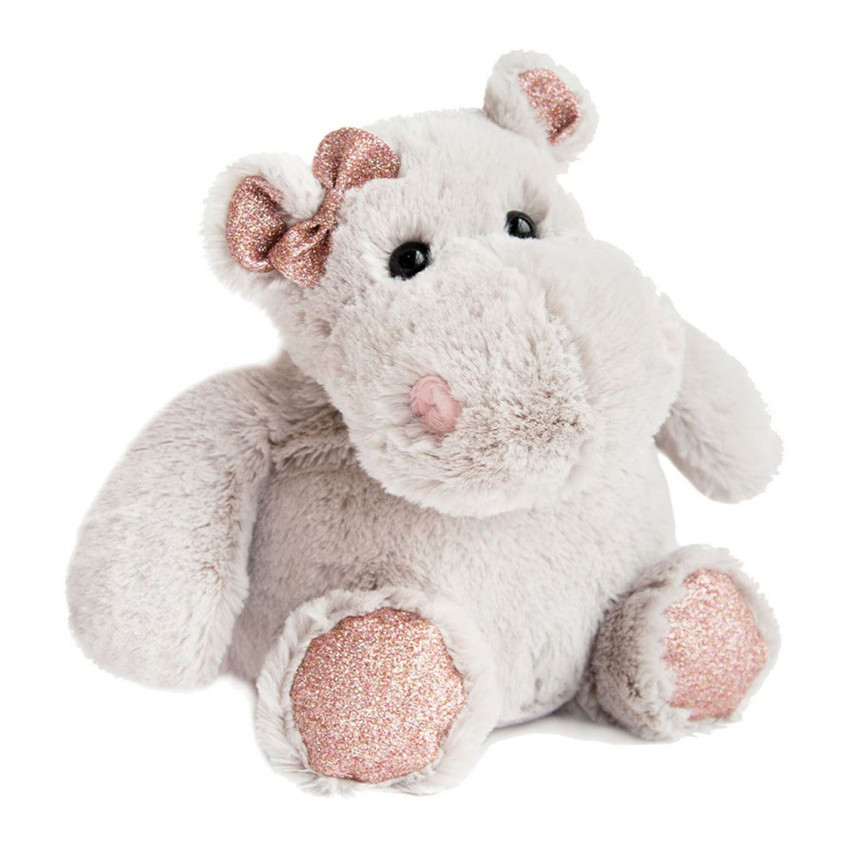 Peluche hippopotame Hippo Girly 25 cm 