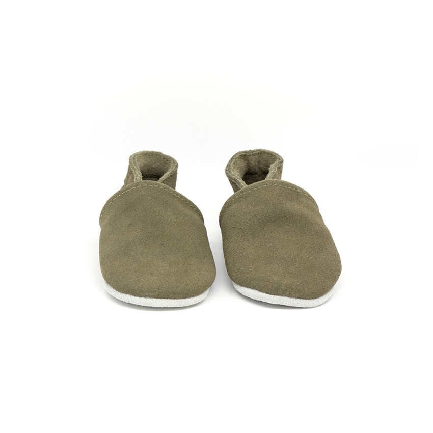 Pantoffels flexibel 18-24M in Babysoft suède Trebol 
