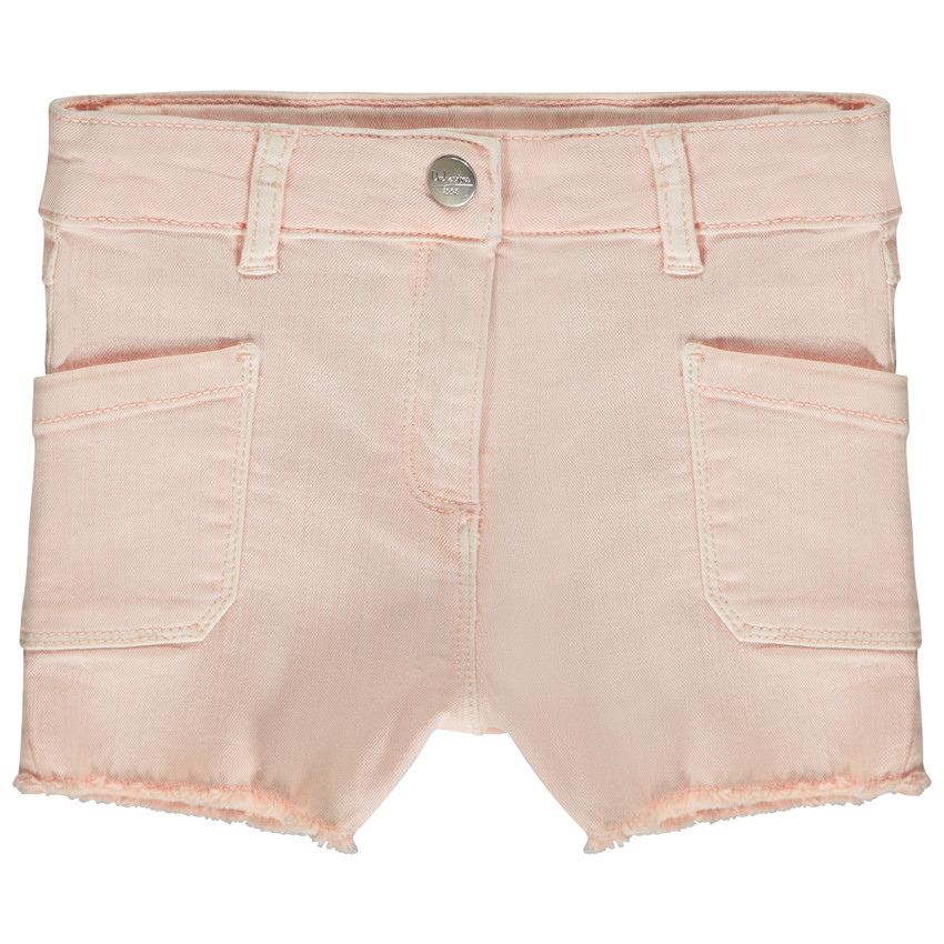 Short in jeans met opgestikte zakken meisjes 