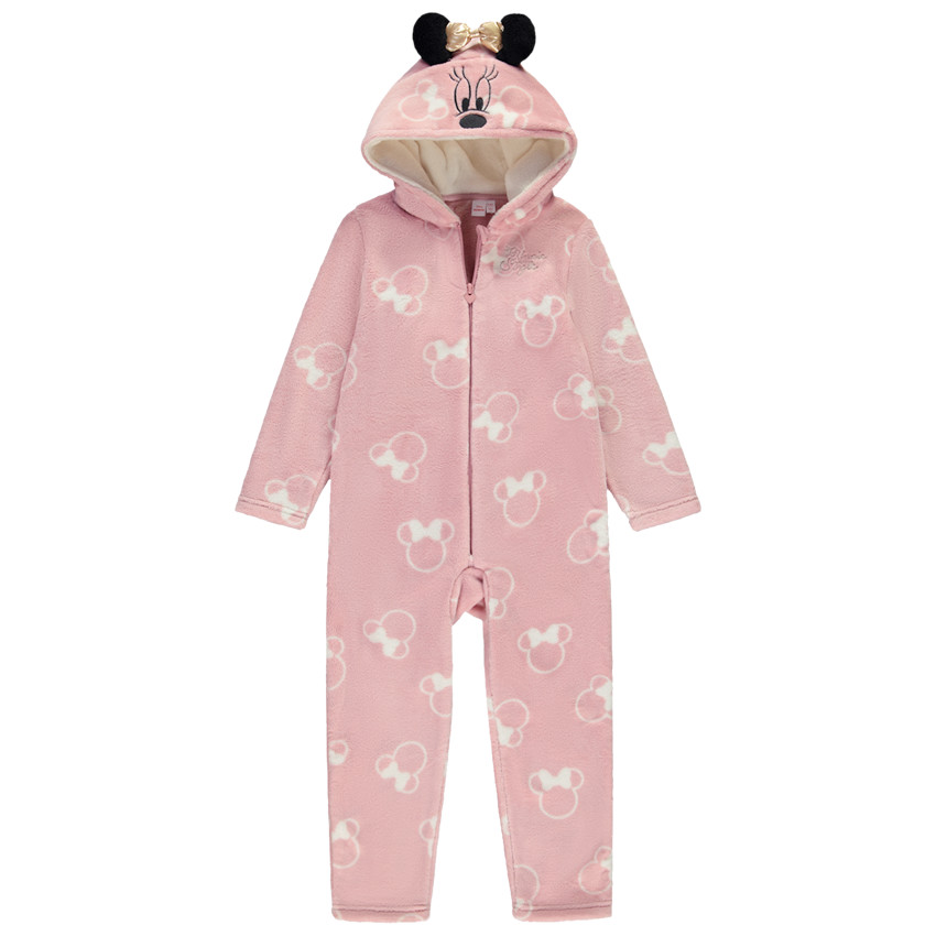 Surpyjama ludique en sherpa Minnie Disney pour fille 