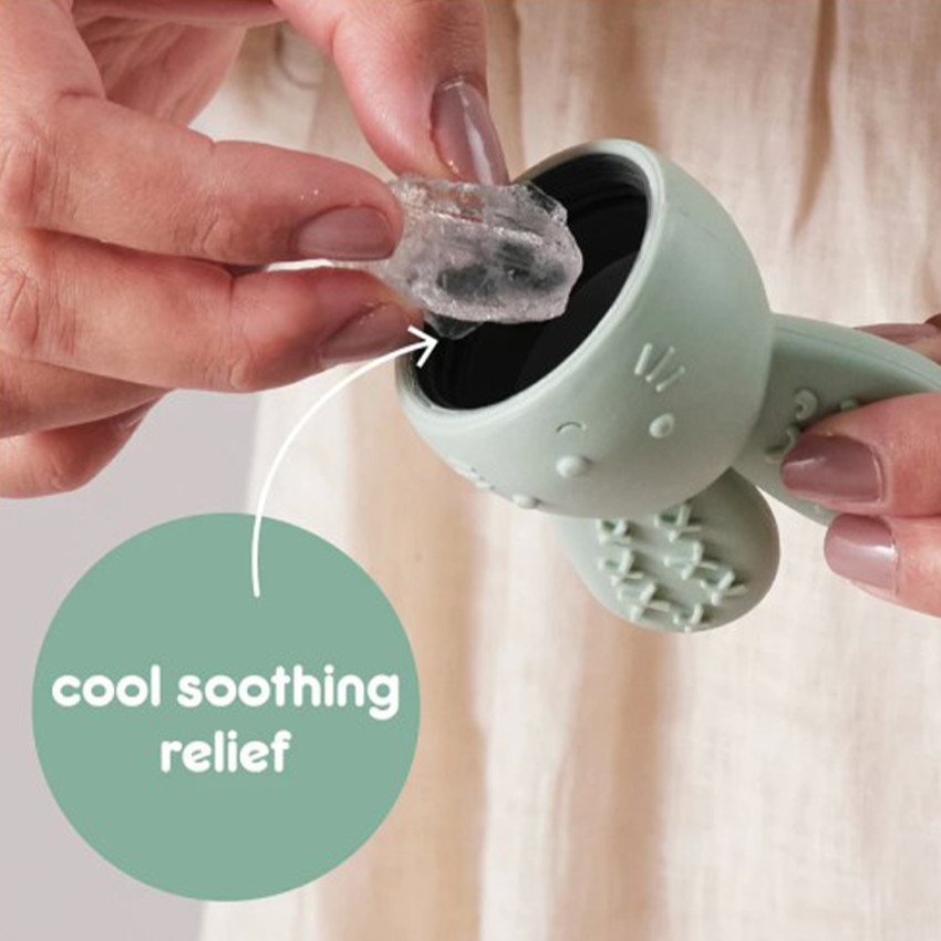 Anneau de dentition silicone remplir et refroidir 3m+ 