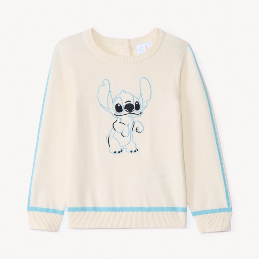 Gebreide trui met lange mouwen Stitch Disney voor babyjongens 