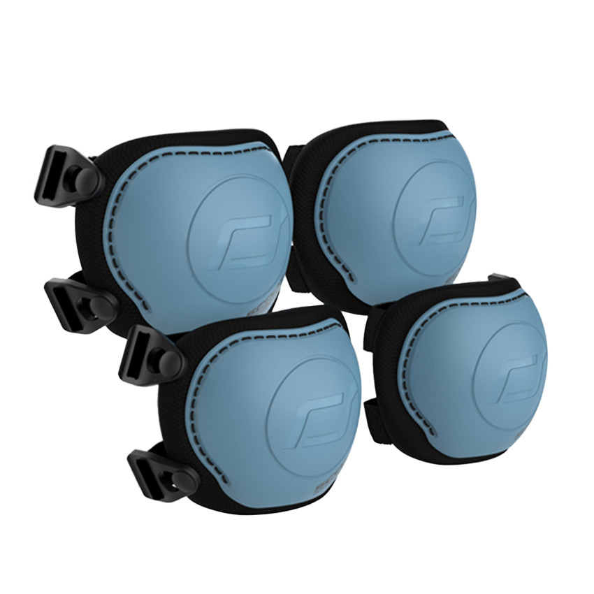 Ensemble protection genoux et coudes S Scoot and Ride Steel 