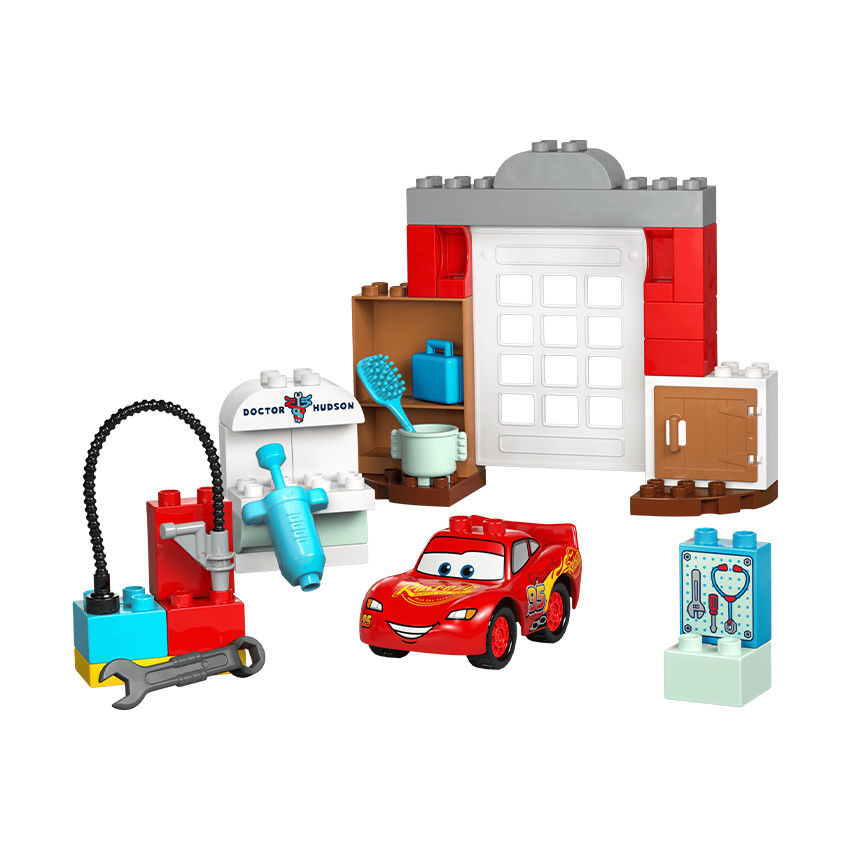 Visite de McQueen au garage de Doc LEGO Duplo 
