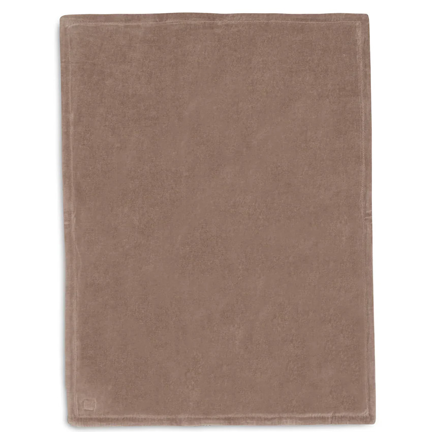 Couverture lit bébé Box Knit - Milky Coffee/Velvet -  100x150 cm 