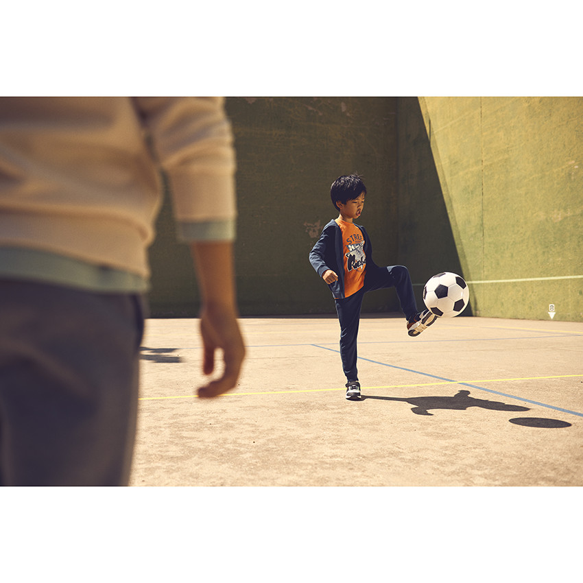 Joggingbroek in fleece voor jongens 