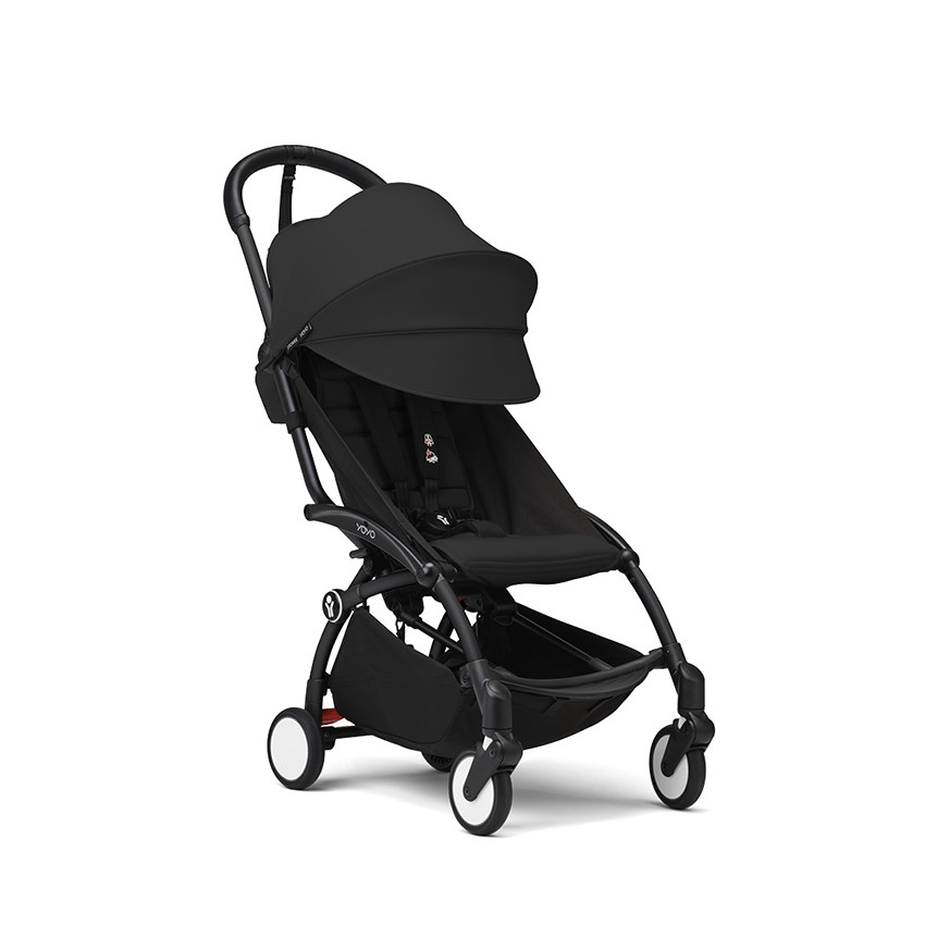 Kinderwagen Stokke® YOYO³ vanaf 6 maanden - Frame zwart/Zwart 