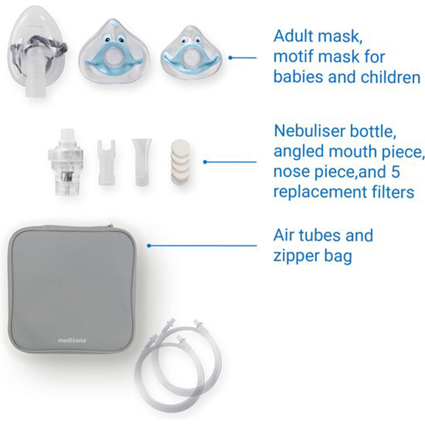 Inhalateur IN 165 2-en-1 avec batterie rechargeable  