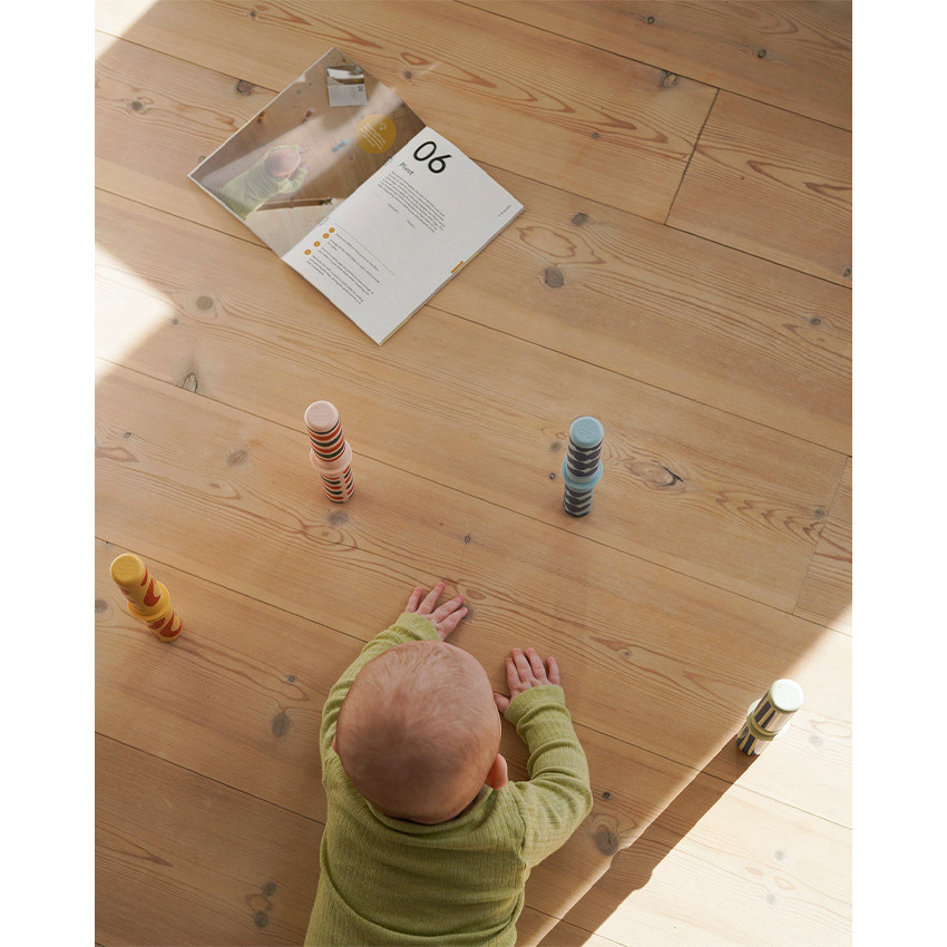 Set d'activité pour bébé 0-12m Burnt Orange/ Dusty Green 