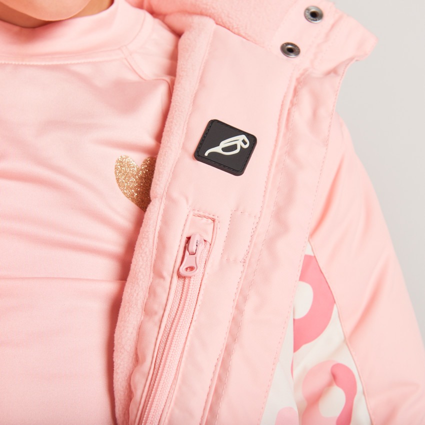 Combinaison de ski imprimé arty pour fille  