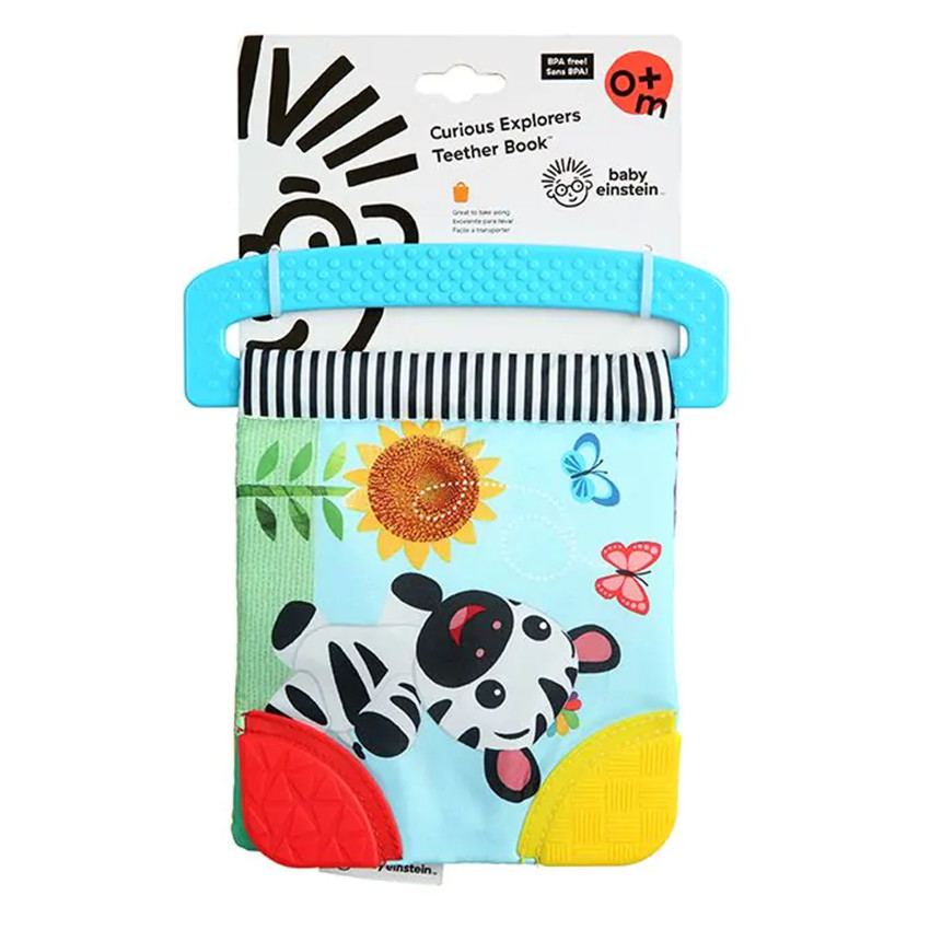 Bijtboek voor baby’s Curious Explorers 