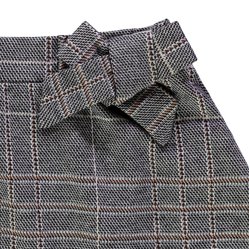 Jupe patineuse à carreaux 