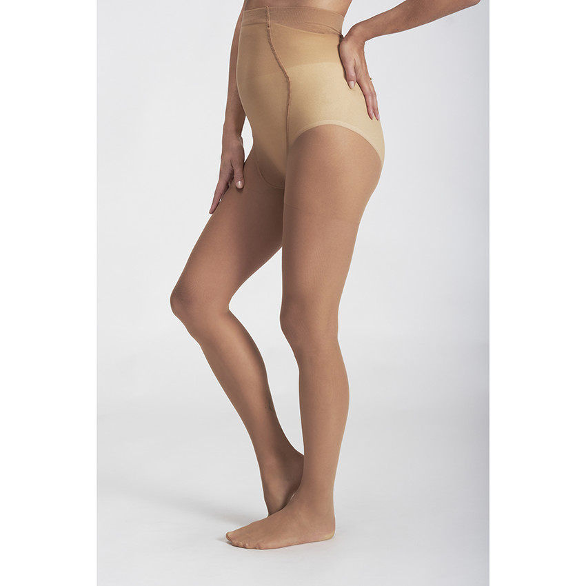 Lot de 2 paires de collant de grossesse fins et unis 20 deniers 