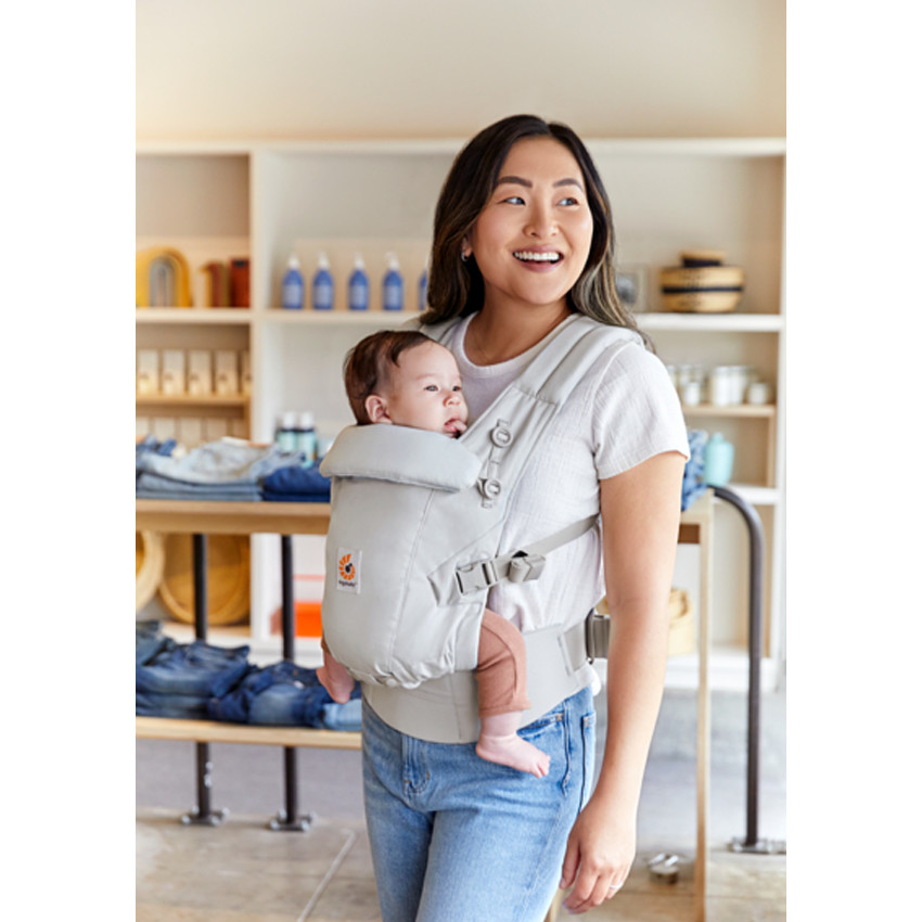 Porte-bébé Adapt SoftTouch - Gris perle 